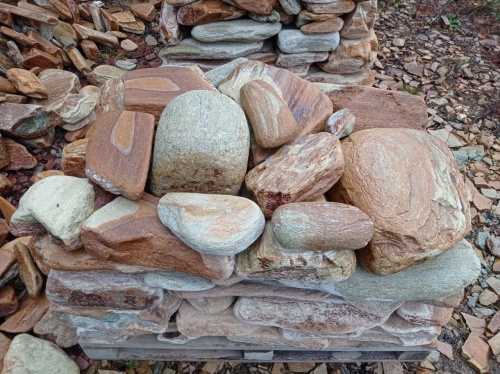 Златолит жёлтый, жёлто-зелёный глыбки и валуны для ланшафтного дизайна купить в Нижней Туре