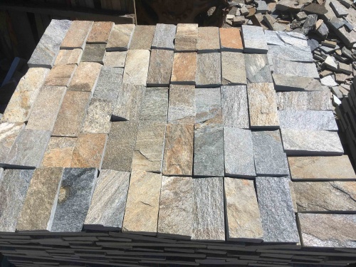 Плитка пилёная златолит Уральский для цоколя, отмостки купить в Нижней Туре