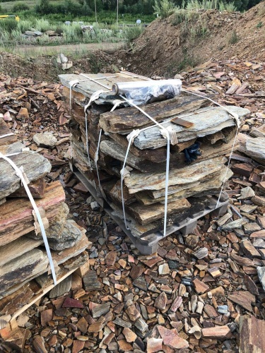 Плитняк кора дерева 50-100мм для пошаговых дорожек купить в Нижней Туре