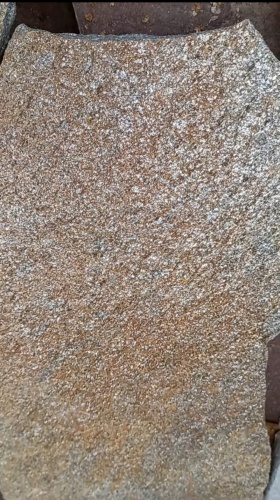 Плитняк златолит серебристый для цоколя, отмостки купить в Нижней Туре