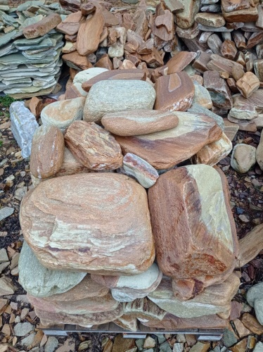 Златолит жёлтый, жёлто-зелёный глыбки и валуны для ланшафтного дизайна купить в Нижней Туре