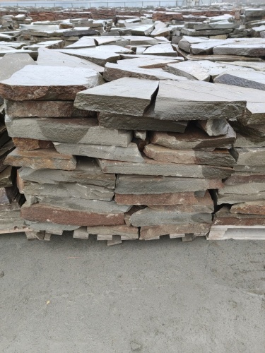 Плитняк песчаник серо-зелёный для мощения 60-65 мм купить в Нижней Туре